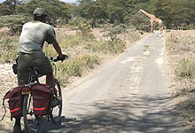Cycling inside the Crater Lake Sanctuary Naivasha