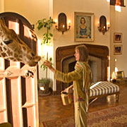 Giraffe Manor Hotel, Karen Nairobi, Kenya 