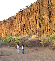 Hell's Gate National Park Cliffs 