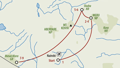 safari Map