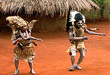 Kikuyu Traditionally Dancers 