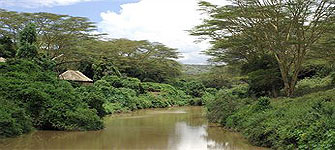 Malewa River in Kigio Wildlife Conservancy