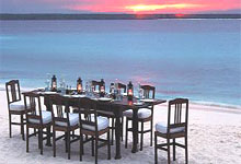 Mnemba Island Dinner by the Beach