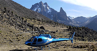 Mount Kenya Flying Day Trip
