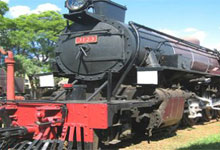 Steam Locomotives at the Nairobi Railway StationSteam Locomotives at the Nairobi Railway Station