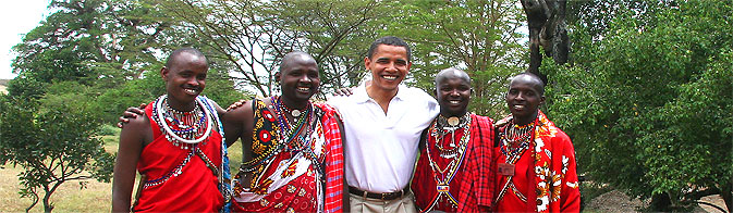 obama Masai Village
