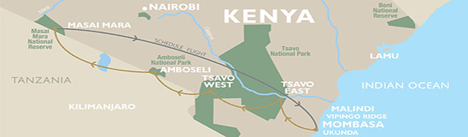 safari map