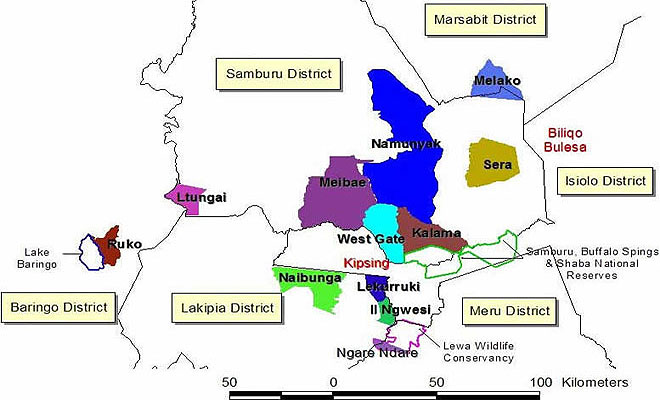 Sarara Camp Map