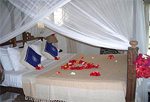 Flower Heart at Shooting Star Resort in Zanzibar