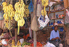 Stone Town Market in Zanzibar Island, Tanzania