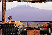 Tortilis Camp Enjoys Great Views of Mt. Kilimanjaro