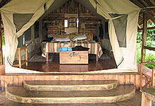 Tortilis Camp Luxurious Tent Amboseli Kenya