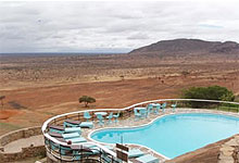 Voi Safari Lodge Swimming Pool Tsavo East National Park