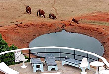 Voi Safari Lodge Swimming Pool Tsavo East National Park